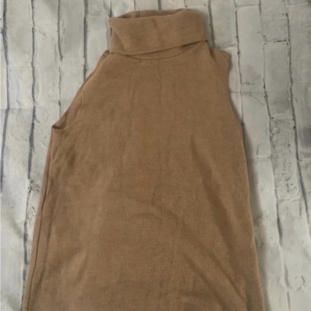 Zara Camel Knit Top